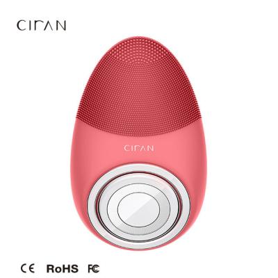 China Skin Revitalizer Silicone Sonic Private Label Facial Cleansing Multifunctional Electric Brush for sale