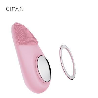 China 2019 New Professional Mini Microcurrent Massage Tool Face Lift Brush for sale