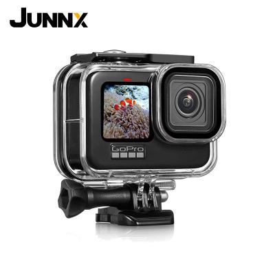 China Protect Action Cameras For Gopro Hero 8 Junnx New Frontier View Protective Cover Vanish Pro 10 9 8 Case Black Action Camera Accessories Housing Mount Case for sale