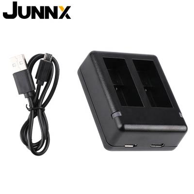 China Support Camera Junnx GRP-03 Dual Port Slot Battery Charger with USB Cable for Go Pro Hero 10 9 8 7 Camera Accessory for sale