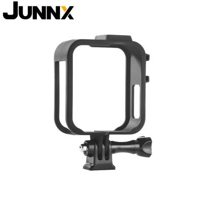 China Mount and Protect Action Cameras Anywhere JUNNX 360 Go Pro Accessories Housing Case Shell Cover Mount Protector Frame for Gopro Max Sports Camera for sale