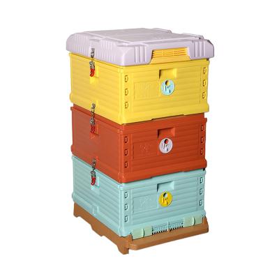 China New plastic hive box trusses bee nuc molding correx amass plastic hives for bees bottom board for sale