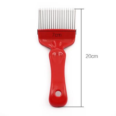 China Red Farms 18 Honey Process Tool Needles Uncapping Fork for sale