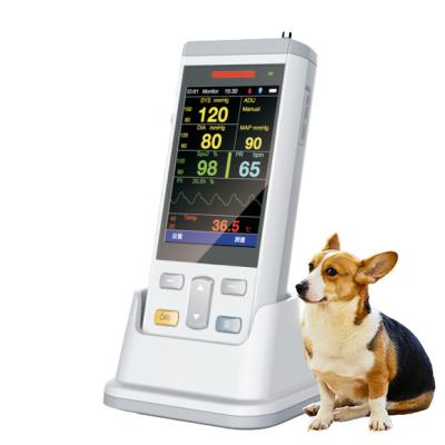 China Veterinary Good Prices Handheld Blood Pressure Multiparameter Monitor On Sale 3.5