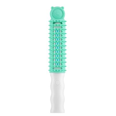 China ABS Individual Pet Ultraviolet Emitter Electric Cleaning Comb For Pets Style Popular ABS New Combs Pet Cleaning And Grooming Products for sale