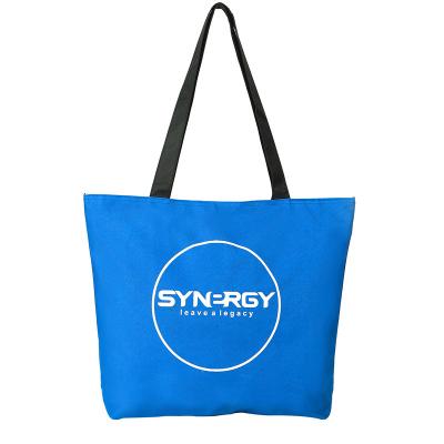 China Yuhong Handled Reusable Shopping Bag Eco-Friendly Shopping Bags Supermarket Oxford Logo Tote Shopping Bag Custom Made High Quality for sale