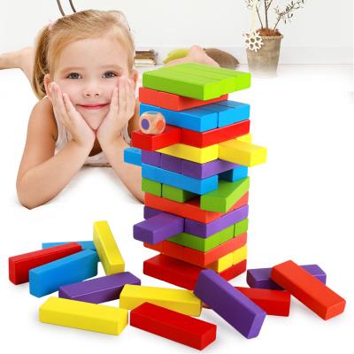 China Early Education Wooden Colorful Education Learning Building Blocks Toys Sets Birthday Christmas For Special Kids Children Adults for sale