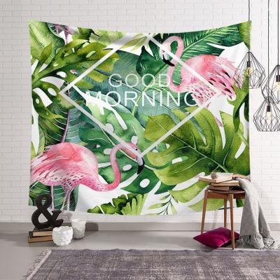 China Minimalist Home Decor Bedroom Flamingo Wall Hanging Tapestry Wall Decor Witchcraft Wall Supplies for sale