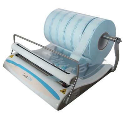 China Automatic Horizontal Continuous Dental Bag Sealing Machine Easy Operation Band Bag Sealing Machine Pouches Plastic Sealer for sale