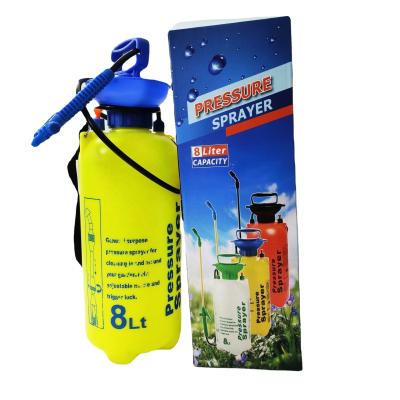 China Garden Spray 8L Garden Backpack Pressure Sprayer Manual Pesticide Mist Sprayer Agricultural Fog Machine Other Watering And Irrigation System for sale