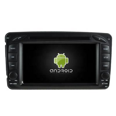 China (Optional) Car DVR Android 9.0 Touch Screen Car Din 2 Car Audio Radio Stereo DVD Player For Mercedes Benz C Class W203 for sale