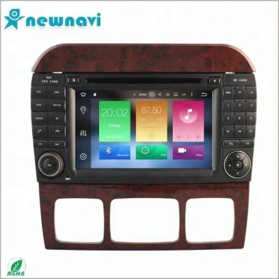 China 2021 Hot Selling Android 8.0 Car Gps Navigation GPS With BT For Mercedes-Benz W220/S280/S320/S350/S400/S430/S500 Te koop