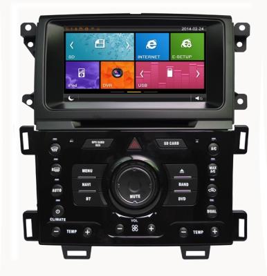 China 5.1 8 Inch Capacity Touch Screen Digital Car DVD Player GPS Navigation HIFI Audio Channels DSP Effect Processor For FORD Ranger /Edge 2011- Te koop