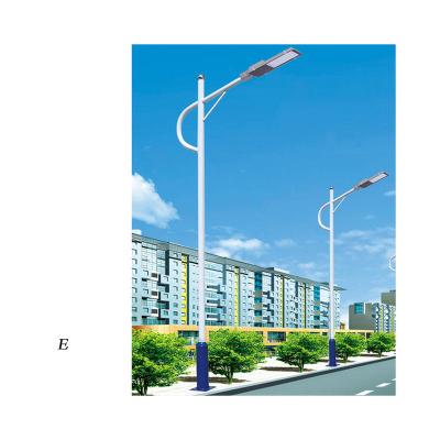 China Warehouse China Manufacturer Direct Wholesale Street Lamp Light Control Switch Street Lamp With Solar Panel for sale