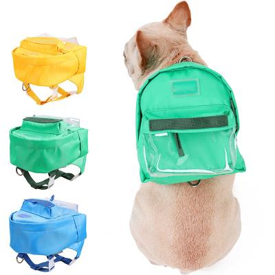 China Personalized Small Dog Carrier Wholesale Dog Harness Backpack Saddle Walking Bag For Outdoor Traveling for sale