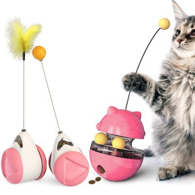 China Hot Selling Viable 2021 Cat Toys Smart Interactive Indoor Funny Interactive Cat Teaser Pet Toys for sale