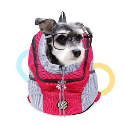 China Multifunctional Pet Carrier Backpack Factory Comfortable Breathable Cat Dog Foldable Rucksack Wholesale for sale