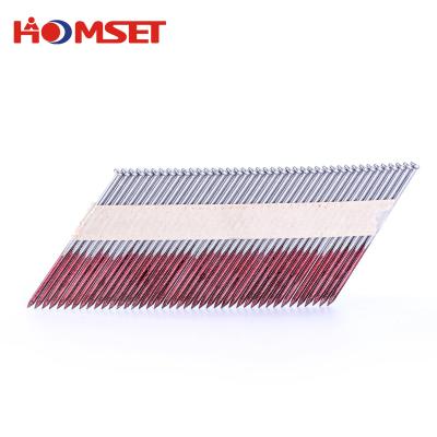 China Flat Wire Assembled Coil Nails Framing 30 Paper Strip Nailer Wood Door Upholstery Rivet Gun 34 Degree Cut Tackers Lead Kit Tools for sale