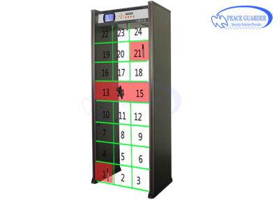 China PG800M Train Station Walk Through Gate Metal Detector DSP Built In Circuitry for sale