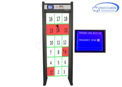 China Harmless Kids Metal Detector For School / Walkthrough Metal Detector With IP Camera for sale