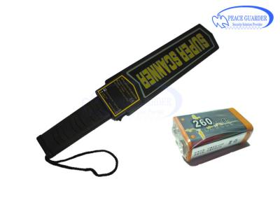 China Rechargeable Light Weight Portable Metal Detector For Checking Subway Riders for sale