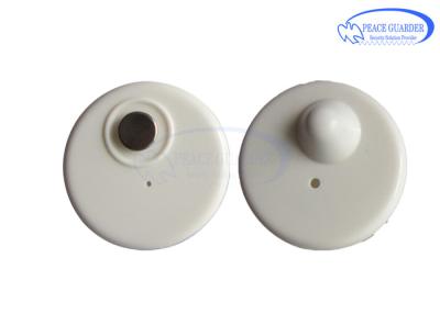 China 8.2Mhz PG104 RF Hard Tag 50mm Diameter With Steel Pin ABS Body For Supermarket for sale