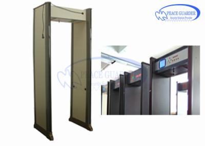 China Audible Alarming Door Frame Metal Detector 45 Zones With Directional Counter for sale