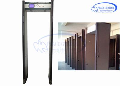 China PG600 Waterproof Courts Walkthrough Metal Detector , EMD Body Scanner With Pinpoint Detection for sale