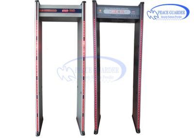 China Hospital Economical Security Metal Detector Gate 6 Zones With LED Alarm System for sale