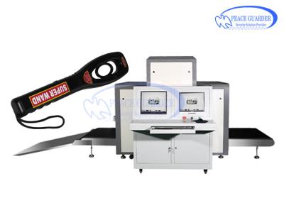 China Multi der Flughafensicherheits-X Ray des Scanner-/38mm Maschine der Energie-PG8065 Stahl-Durchdringen-des Gepäck-X Ray  zu verkaufen