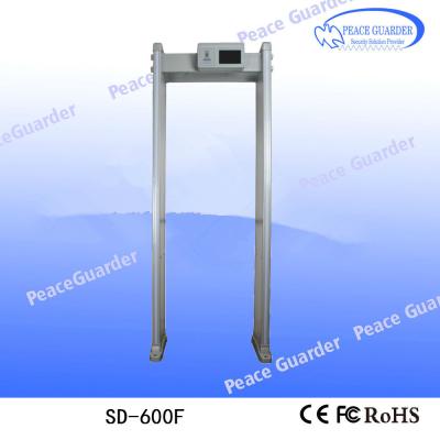 China 2020 Anti Coronaviru COVID-19 Alarming security door frame walk through metal detector for sale