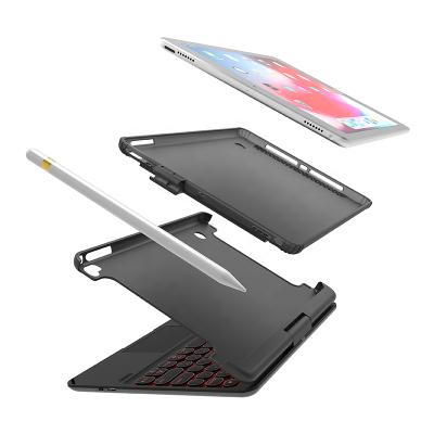 China 2020 New Fashionable Design Led Backlight Bluetooth Keyboard For Ipad Pro 11 Mouse Tablet Case for sale