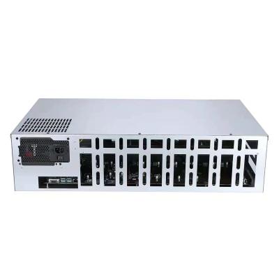 China With Fan 65mm Spacing Computer 8GPU Computer Case 8 GPU Server Chassis With B75 Motherboard for sale