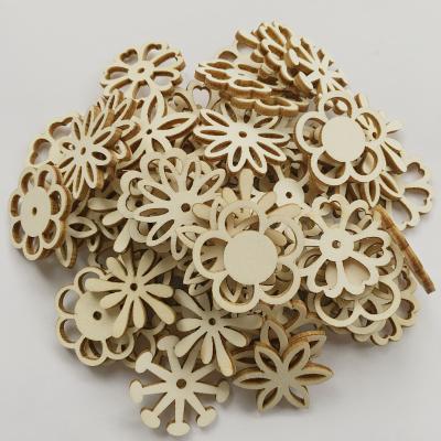 China China Flower Shape Wood Scraps For Decoration for sale