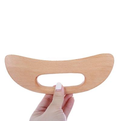 China Safe Wood Universal Meridian Back Tool New Whole Body Massage Tool Universal Meridian Tool Sha Sha Gua Board Dredging Wood Scraping Tool for sale