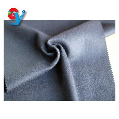 China Merino Wool Interlocking Fabric Wool Melton Coat Fabric 100% Sustainable Wool for sale