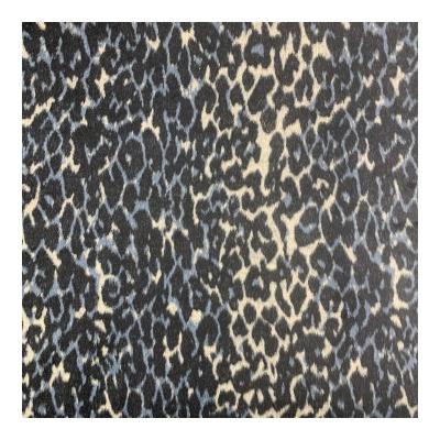 China New Design Fashion Leopard Grain Tweed Wool Fabric Anti Pill for sale