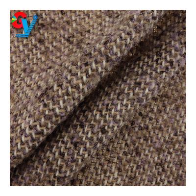 China Wind Proof Manufacturer Woolen Overcoat Wool Fabric Tweed Fabric for sale