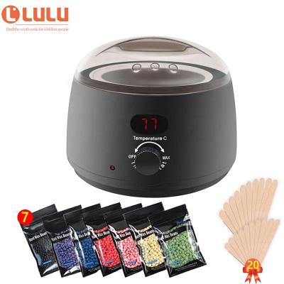 China Electric Digital Hair Removal Wax DEEP CLEANING Heater, Home Use Hair Removal Kit with LED Display for sale