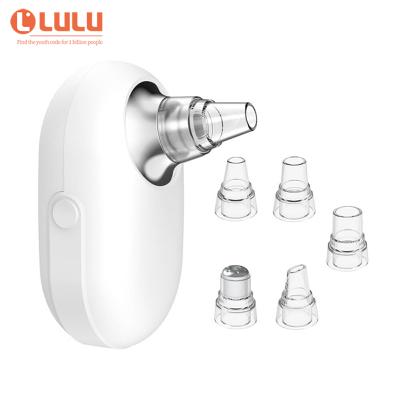 China Acne Treatment 5 Heads Mini Cute Electric Pore Clean Vacuum Suction Facial Blackhead Remover for sale