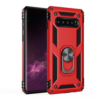 China Shockproof Shockproof Case Ring Grip Magnetic Stand 2 in 1 Cover For iPhone 141312 11 XR Max Pro Hot Sale Amazon Military Armor Cover for sale