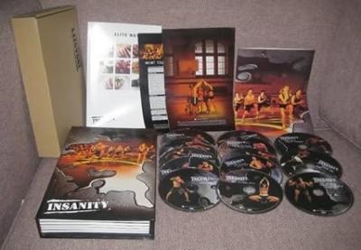 China Insanity Workout a 60 day Total Body 13 Discs Box Set Exercise Fitness DVDs for sale