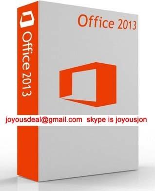 China Genuine Microsoft Office 2013 Professional FPP Software Product Key Activate Code] for sale