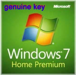 China Microsoft Windows 7 Home Prem Acivate Software Product Key for sale