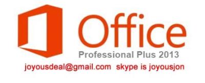 China Microsoft office 2013 professonal plus Software Product Key for sale