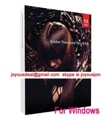 China 100% Genuine Adobe Premiere Pro CS6 For Software Product Key for sale