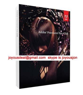 China Update Online Software Product Key Adobe Premiere Pro cs6 For Mac for sale