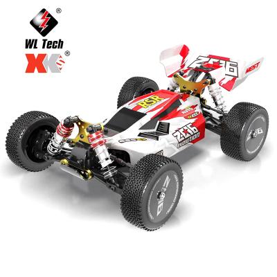 China RC Model WLToys 144001 Buggy 1:14 2.4GHz 4WD Alloy 60km/h Radio Car High Speed ​​Control Electric Off-Road Vehicle Buggy Toys For Kids for sale