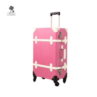 China High Quality Fashion Design Cute Vintage Suitcase Luggage Sets for sale