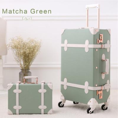 China High Quality UNIWALKER Retro Vintage Password Lock Suitcase Luggage Bags for sale